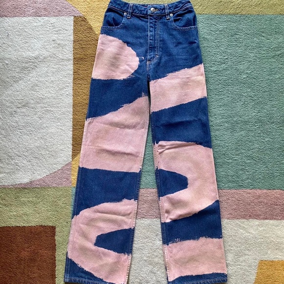 Eckhaus Latta Chemtrail jeans